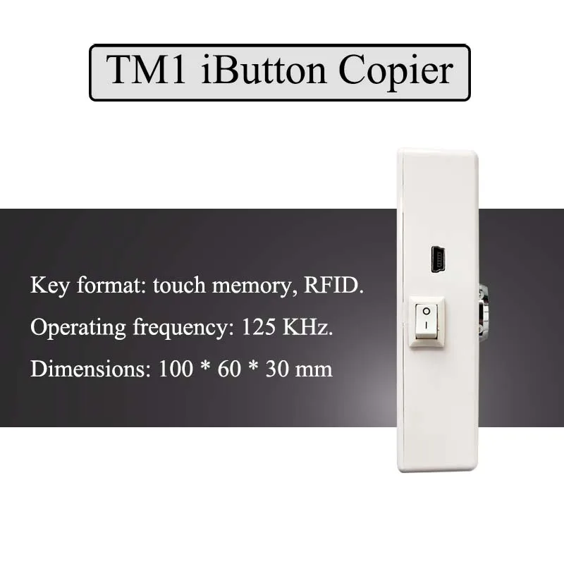 IButton копировальный электронный считыватель ключей TM1 программатор TM ID аппарат