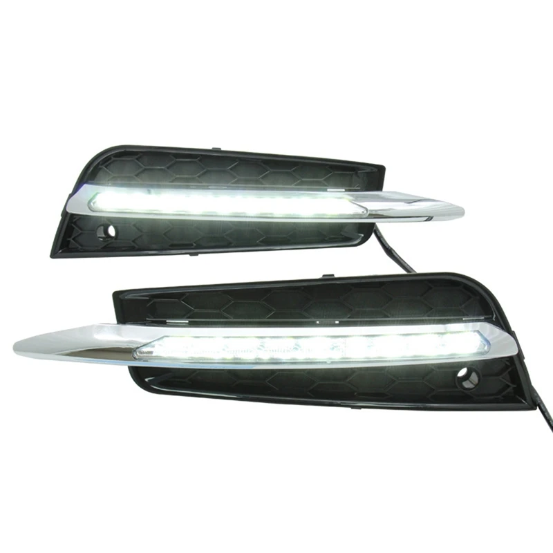 

AU04 -For Chevy Cruze 2009-2013 LED Driving DRL Fog Lamp Cover Daytime Running Lights