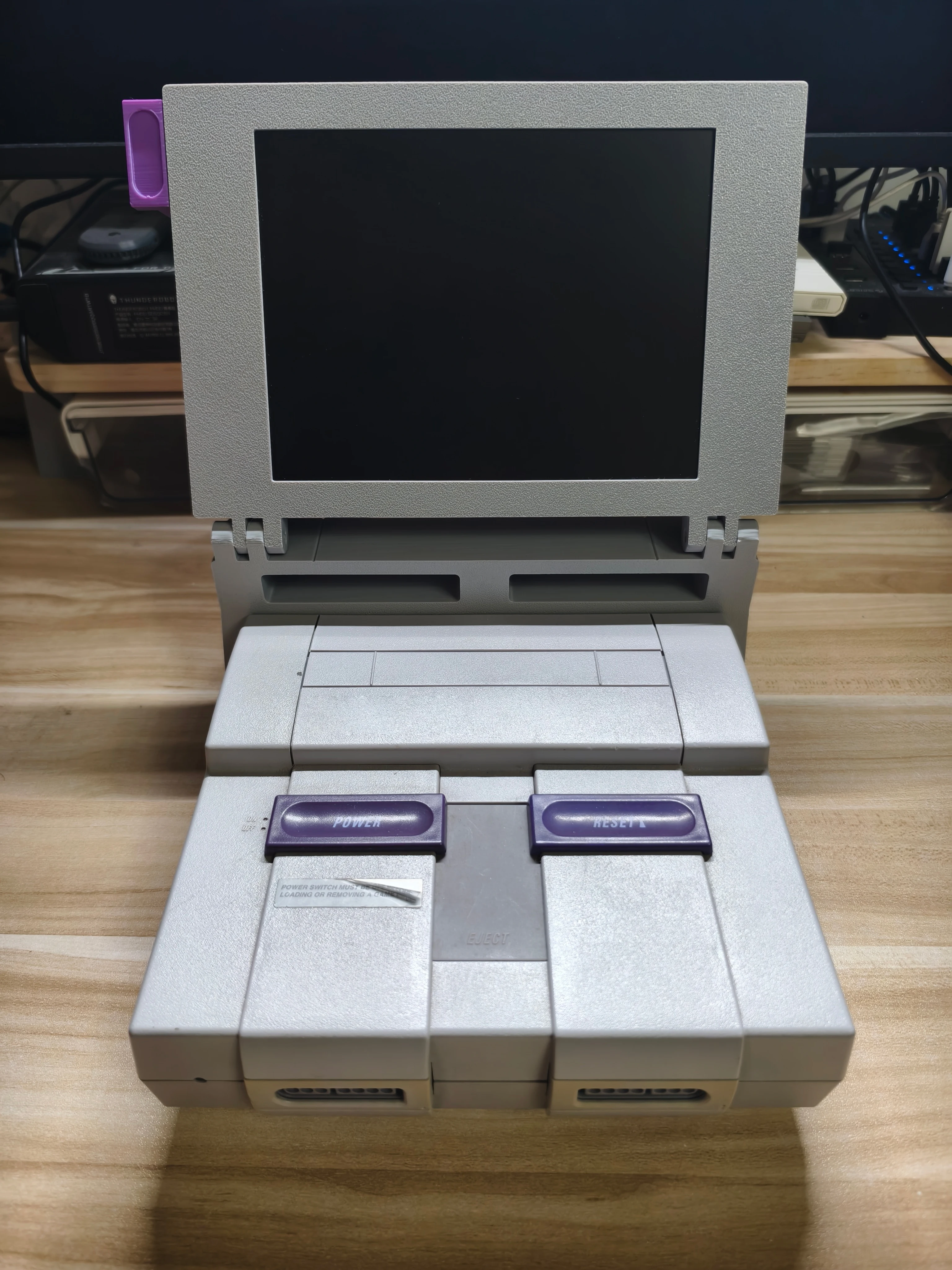 8-дюймовый ретро аркадный игровой автомат SNES с 3D-принтом портативный мини-монитор