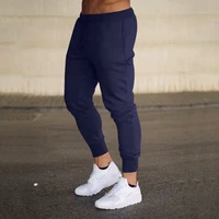 jogging casual male fitness pants men sportswear skinny sweatpants pants black casual fashion pants trousers