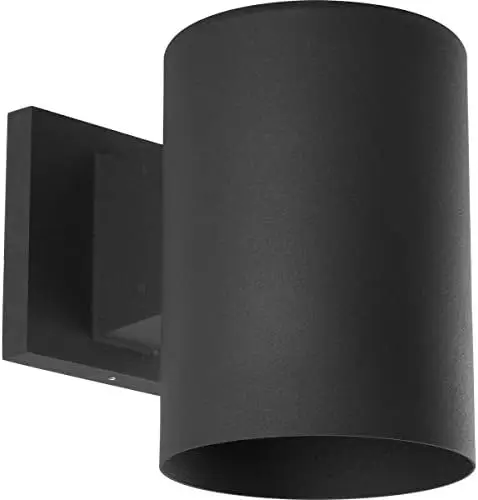 

Collection 5" Modern Outdoor Lantern Light Black