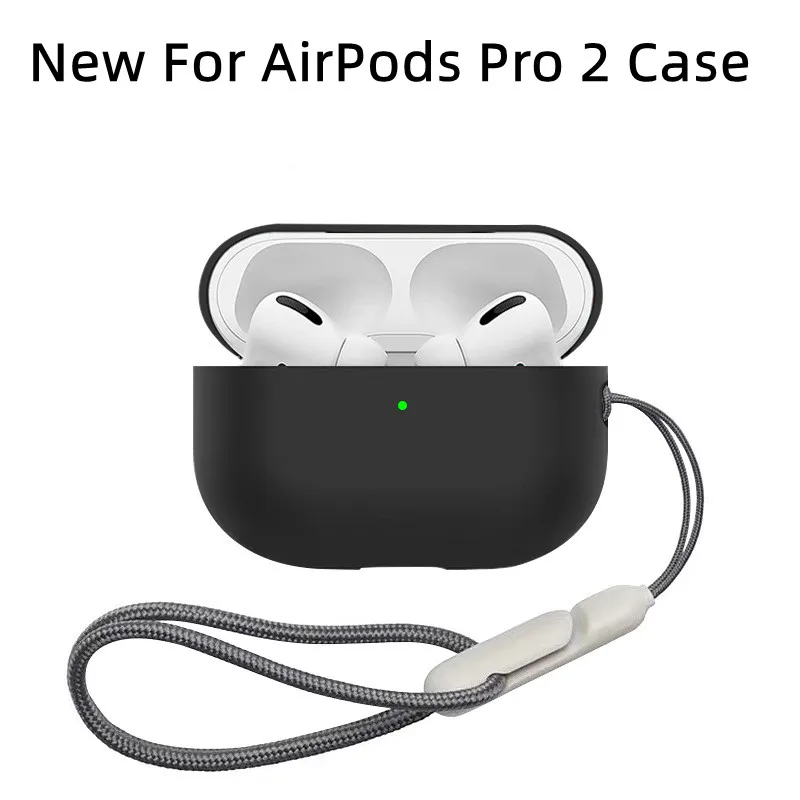 

Новинка, чехол для AirPod Pro 2, чехол для Airpod, ремешок, аксессуары для наушников, силиконовый чехол для apple airpods Pro 2 поколения, чехол 2022