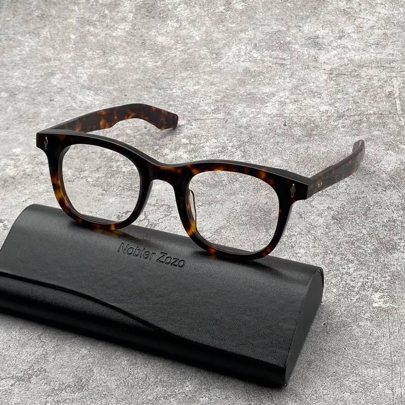 Оправа для очков JMM из ацетата Мужская утолщенная квадратная оправа рецептурных