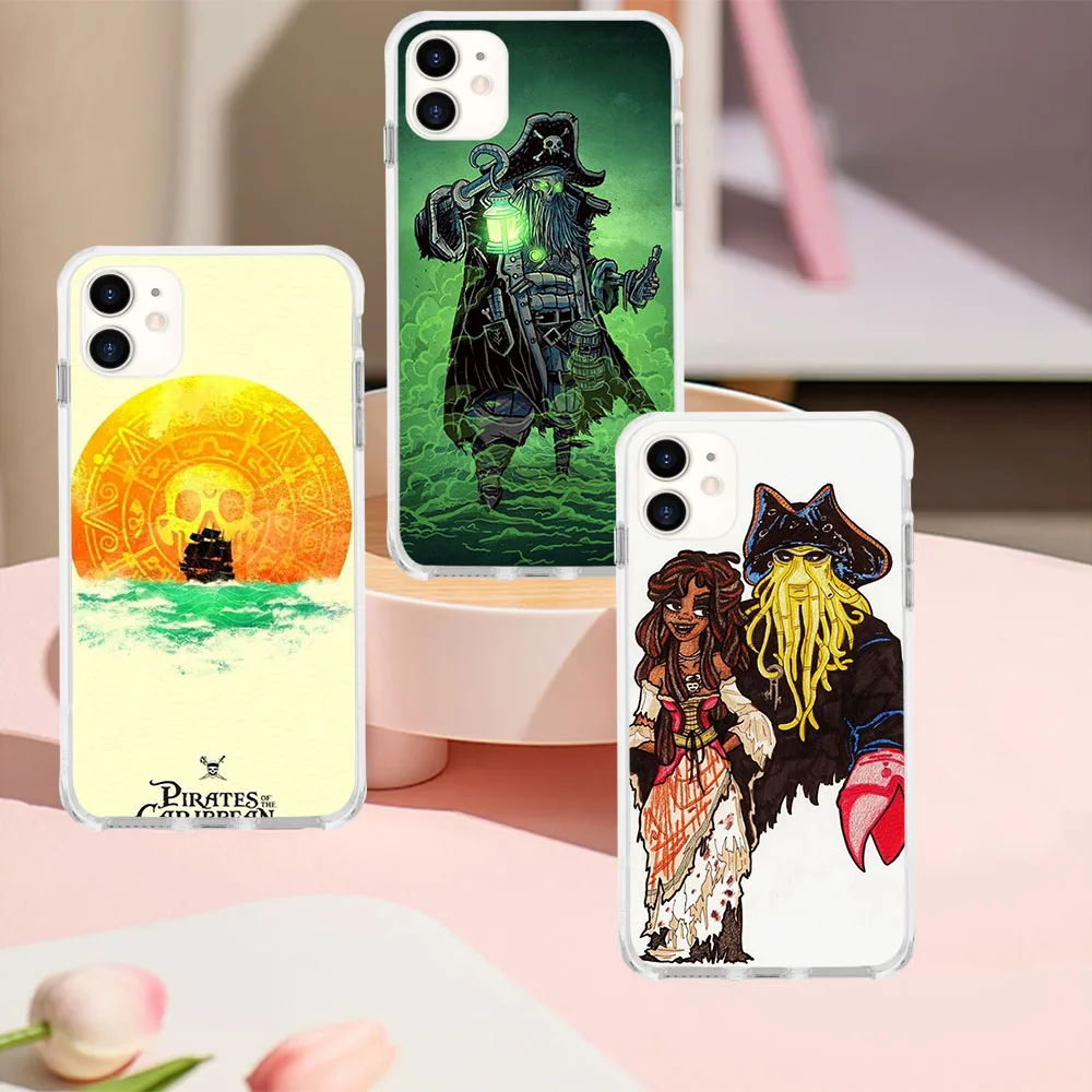 IT-54 Пираты Карибского моря мягкая фотосессия для OPPO VIVO Reno A17k A77s A78 Findx5 8 8t Y35 Y22s Y16 Y02s