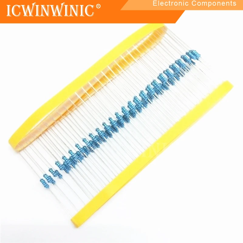 10 шт. 1/4 Вт резистор с золотой пленкой прецизионный 130R 1% металлопленочный