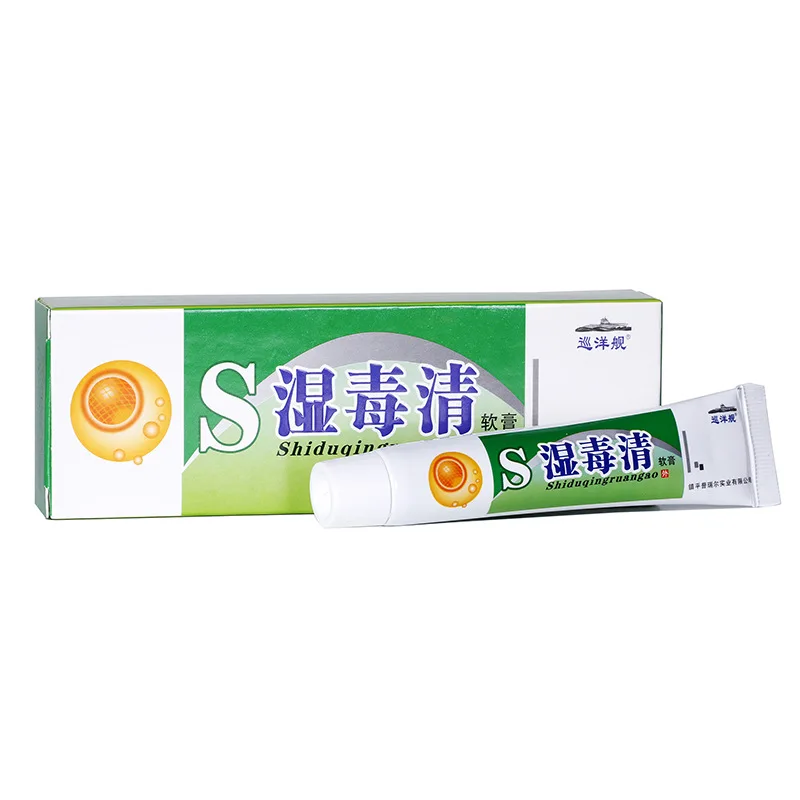 

1 Pc 20g Natural Antibacterial Eczema Ointment Psoriasis Cream Dermatitis Anti-Itching Analgesic Chinese Herbal Medical Plaster