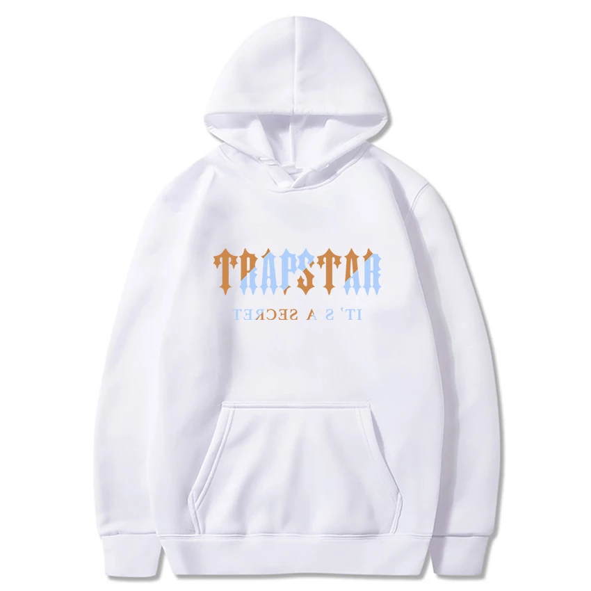 

Trapstar new spring and autumn fashion couple men's and women's hoodie wild casual men's sports pullover