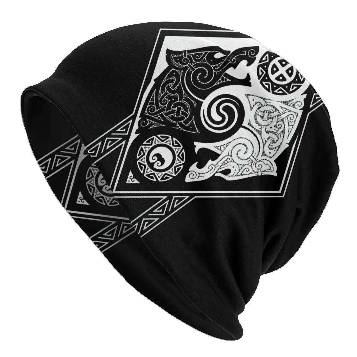 

Men Women's Beanie Hats HATI AND SKOLL Knitted Hat Hip Hop Earmuff Bonnet Street Skullies Beanies