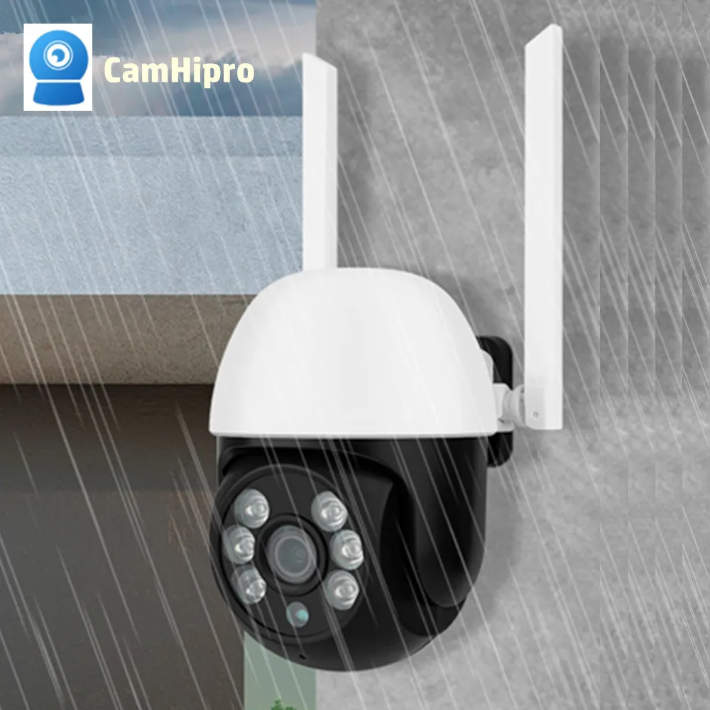 

2,4G Wi-Fi IP-камера 3-кратный цифровой зум Наружная камера наблюдения Цвет ночного видения Ai Обнаружение человека Безопасность CCTV Мини-камера