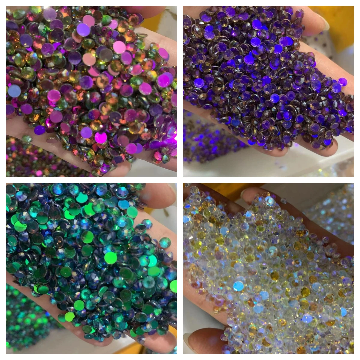 Флуоресцентный светящийся флуоресцентный дизайн ногтей