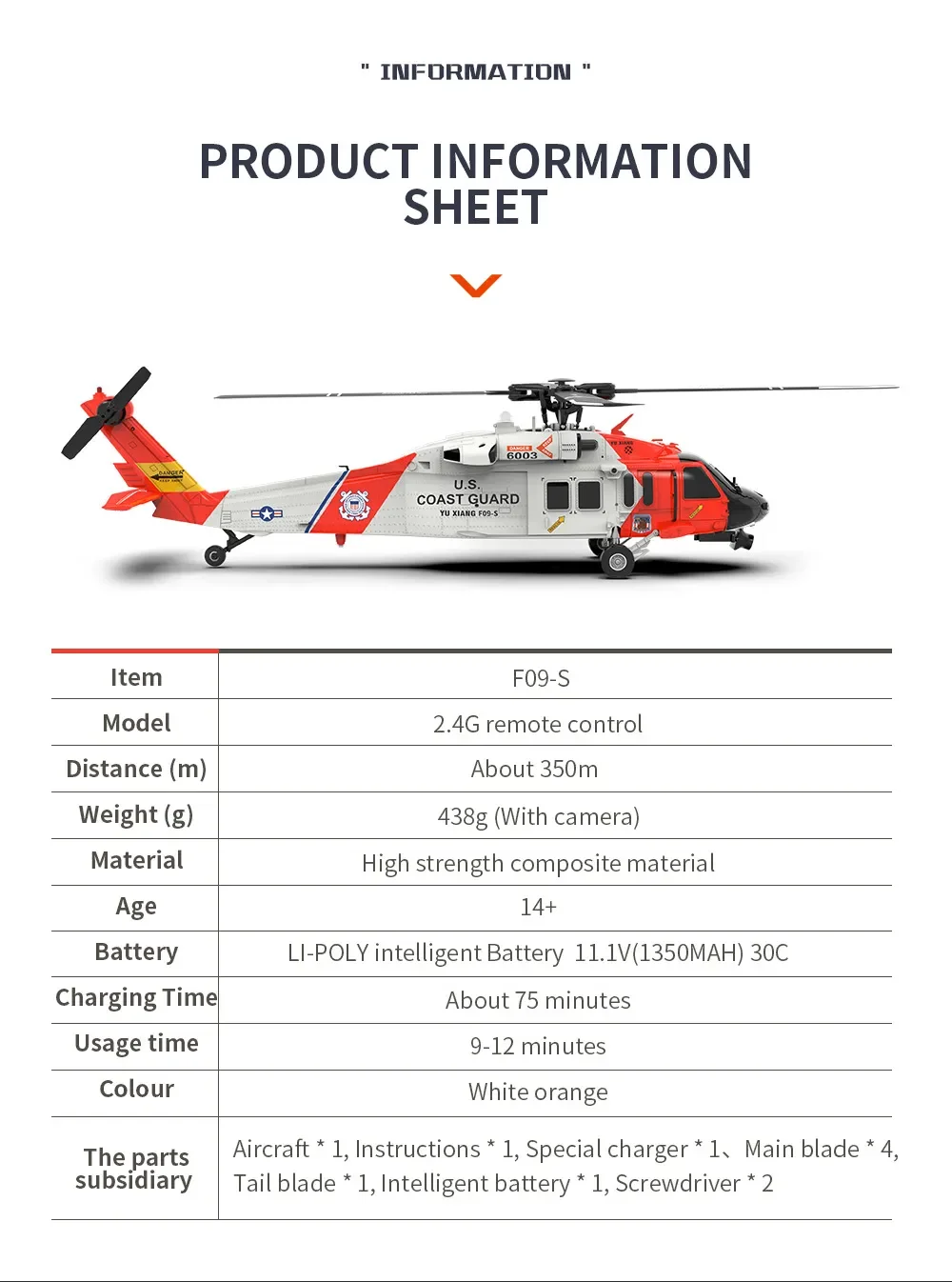 Умный GPS черный ястреб UH60 Дистанционное управление вертолет откидной назад с