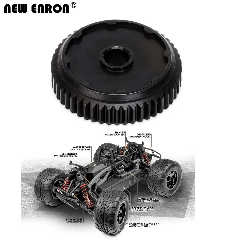 

NEW ENRON 105811 1Pcs Stainless Steel Drive Gear 49T for RC Car 1/10 HPI RTR Savage XS Ford Raptor SVT VENTURE TOYOTA FJ CRUISER