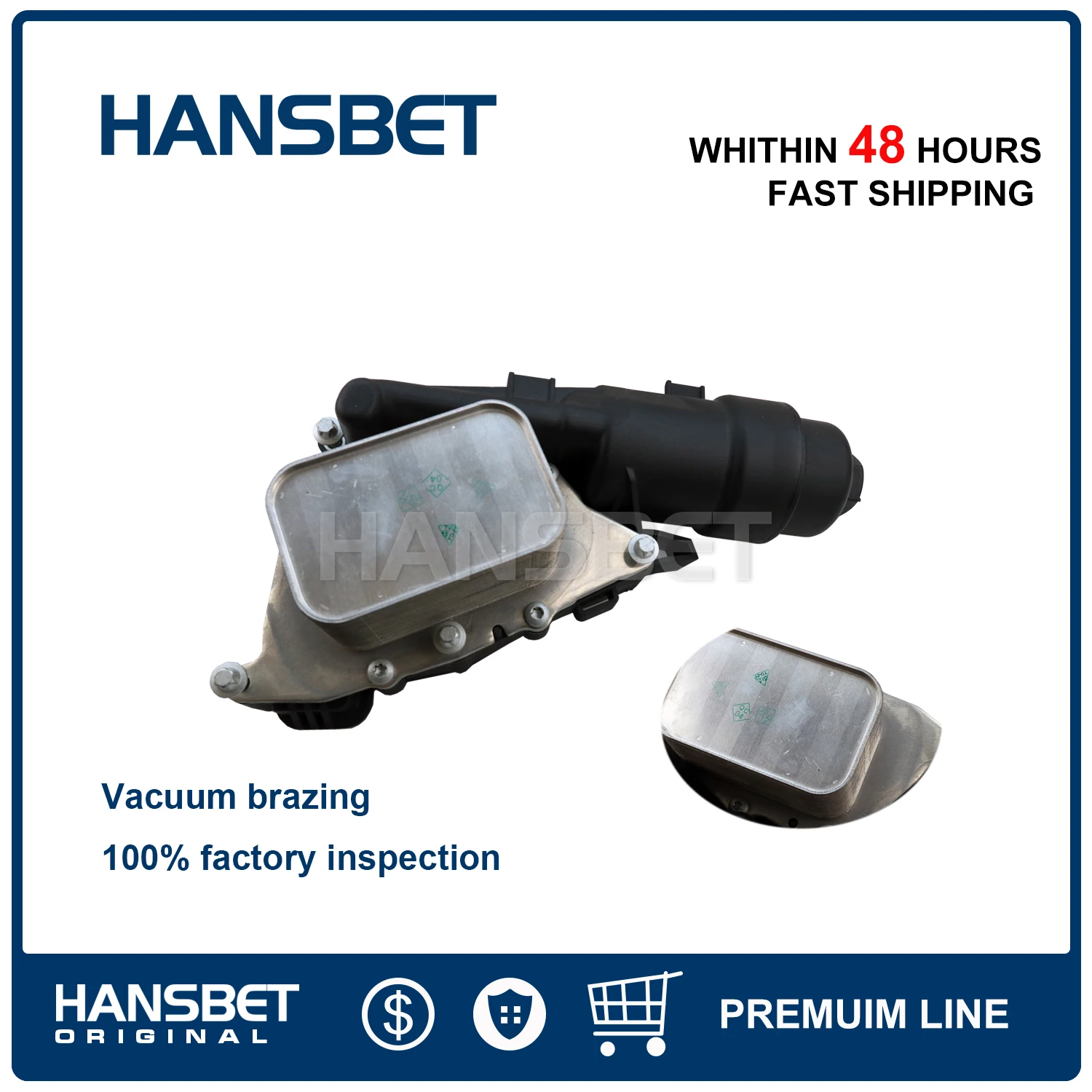 Корпус фильтра масляного радиатора двигателя 11428585235 Для BMW 2 серии F45 F46 i8 X1 F48 X2 F39