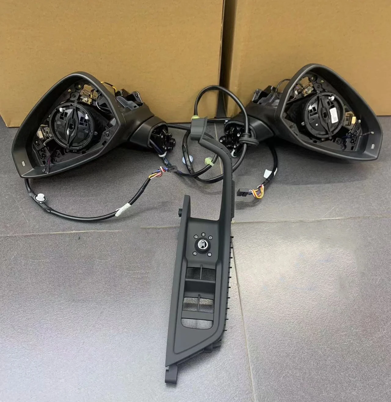 Для Audi A4 B9 A5 B9 2017 --- электрическое складное зеркало заднего вида