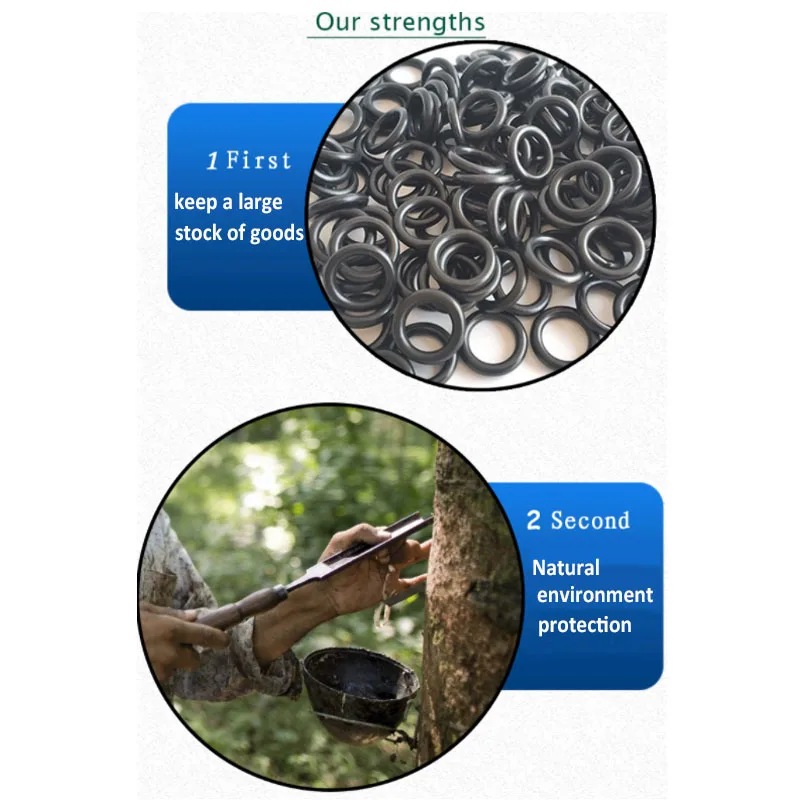 10/5pcs Black O Ring Gasket CS2mm 2.5mm OD6-250mm NBR Automobile Nitrile Rubber Round Type Corrosion Oil Resist Sealing Washe - купить по