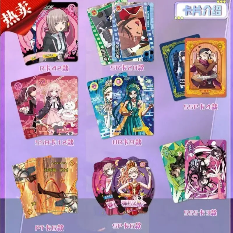 Коллекционные карты Danganronpa: Полный набор карт с Киригири Кёко, аниме-мерч, подарок на праздник (art.: 3920da9d49166) - 3920da9d49166