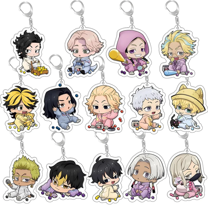 Аниме Токио Мстители 6 см Ханемия Казутора Сано Манджиро Рюугидзи Кен Баджи