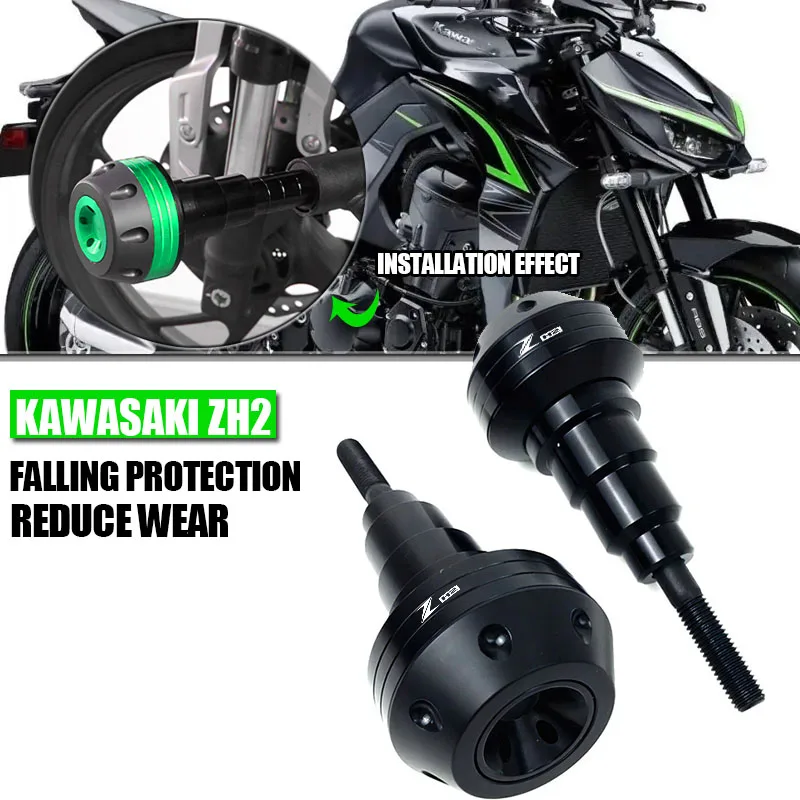 

Защитная Противоударная Накладка для KAWASAKI Z H2 ZH2 Zh2 zh2 2019-2022 защита от падения на Мотоцикл CNC защитная рамка слайдер обтекатель