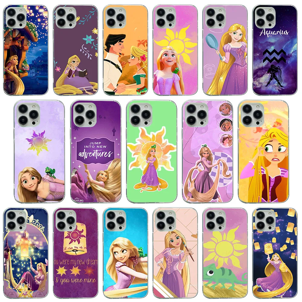 RK-50 Rapunzel Silicone для Tecno Pova Camon 2 3 4 15 16 17 17P 18 18T 18P 18i 19 Pro