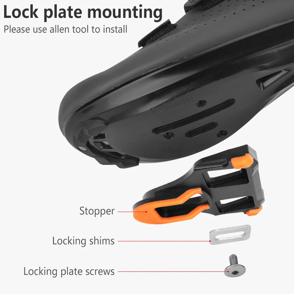 Велосипедные педали GINEYEA для шоссейного велосипеда самоблокирующиеся