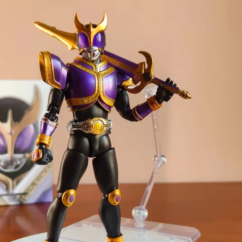 Фото Коллекционная модель Kamen Rider SHF: Титан Скай Ред Голд (сублимационная печать, имитация кости), аниме-фигурка для коллекции №4