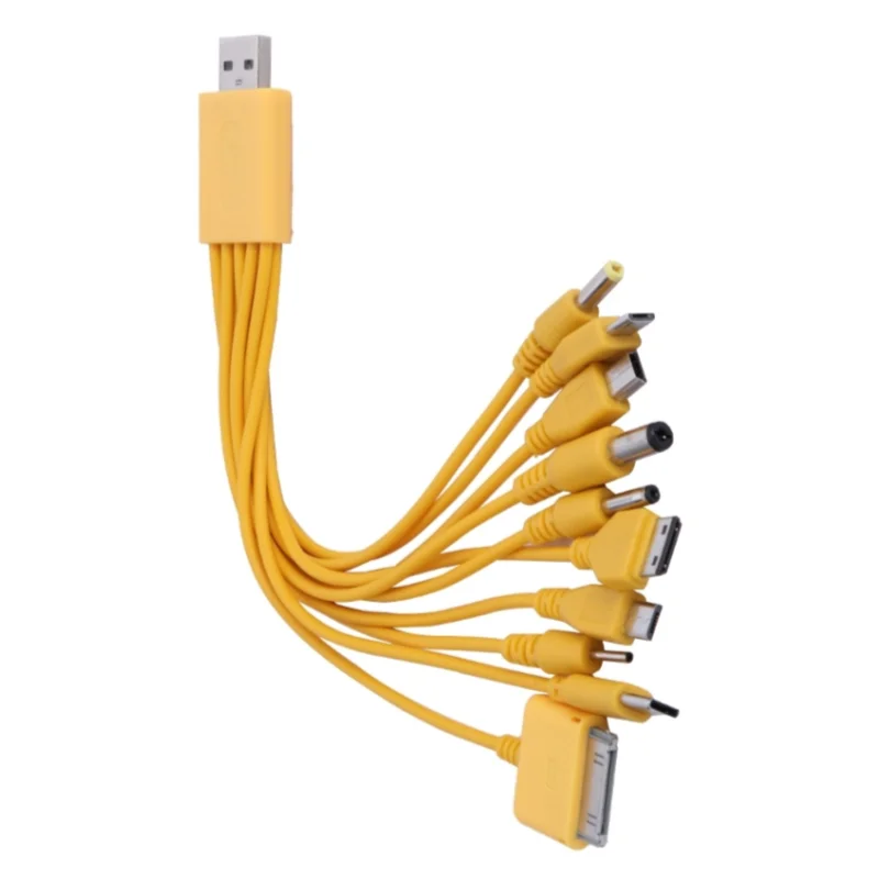 10 в 1 мобильный USB-кабель универсальный зарядный кабель несколько зарядных