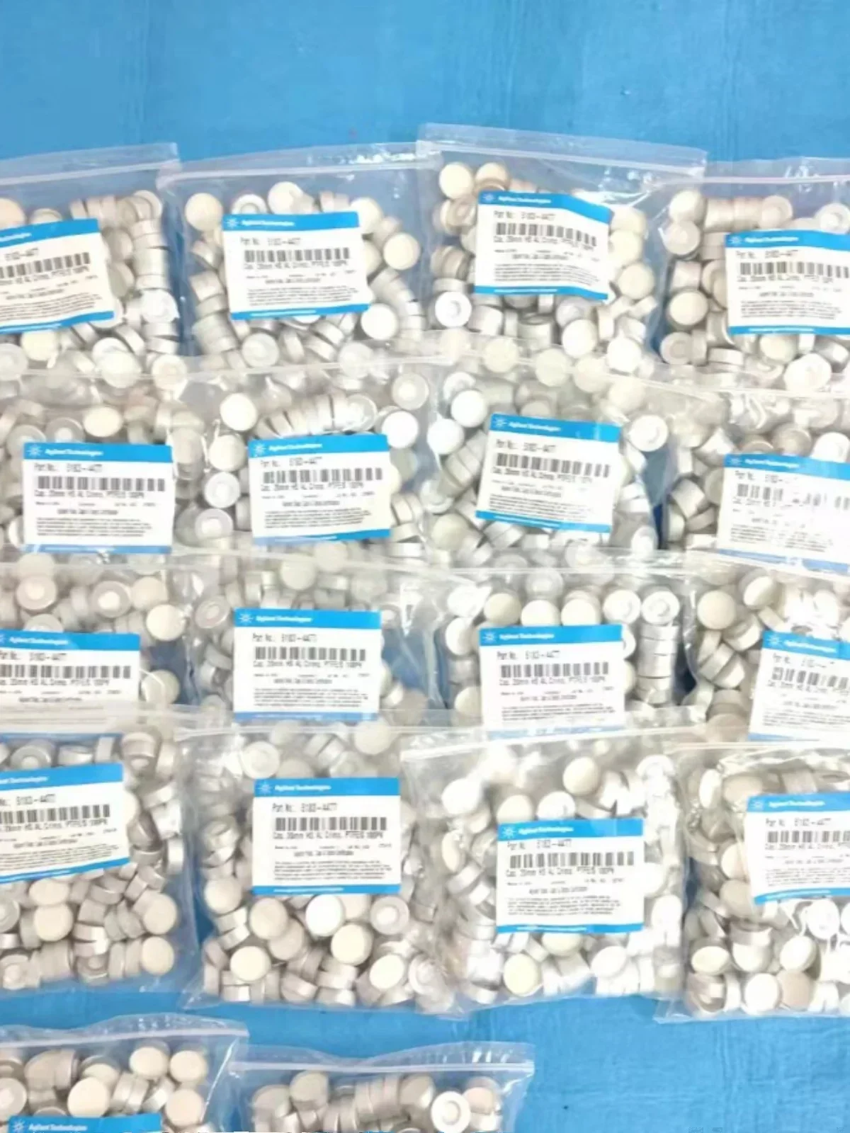 Колпачок для впрыска Agilent headspace 5183-4477 зажим 20 мм фаза пара PFTE силиконовая