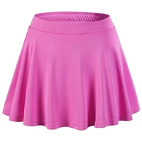 kids girls sports tennis dance fitness athletic skirts with shorts solid color high waist pleated sport skirt running skirt new