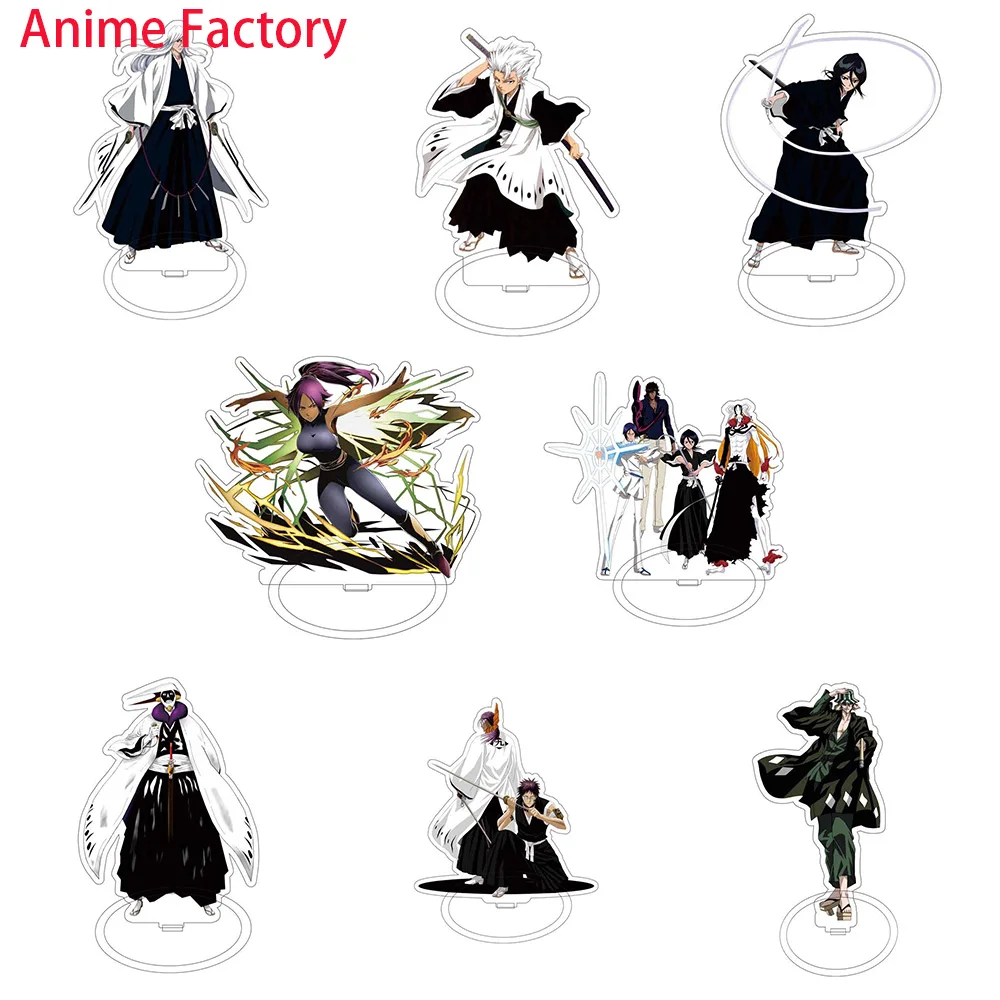 

Anime BLEACH Figure Character Standing Sign Kurosaki Ichigo Double-Sided Acrylic Stands Model Desk Decor Props Gift Hot Sale