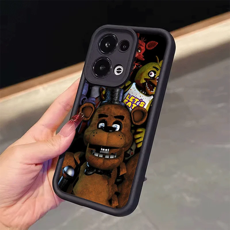 Противоударный силиконовый чехол Five N-Nights At F-Freddys для Xiaomi Redmi Note 12 13 14 15 Pro Plus 12S 11S 10S 4G 11T 5G (art.: 3920dbcaee1ff) - 3920dbcaee1ff