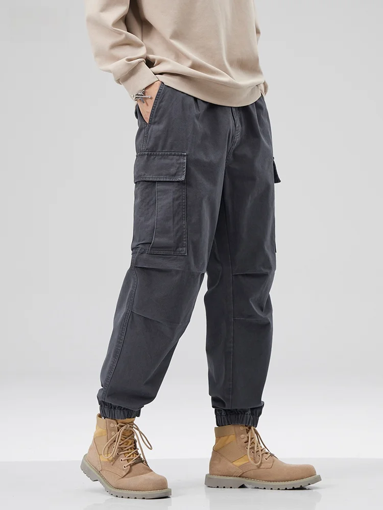 Повседневные комбинезоны цвета хаки Tan Xiansen мужские осенне-зимние модные