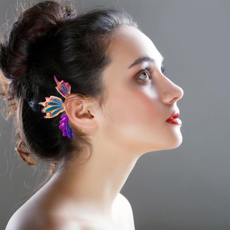 

Earrings Mold Pendant Decorations Three-dimensional Butterflies Silicone Mold