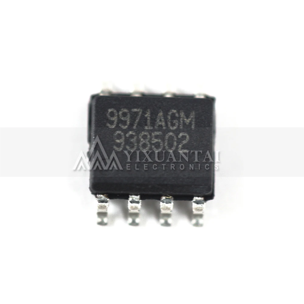 10 шт./партия, новая оригинальная фотовспышка AP9971AGM маркировка: 9971AGM 99771 2N-CH 60V 5A SOP8 MOS