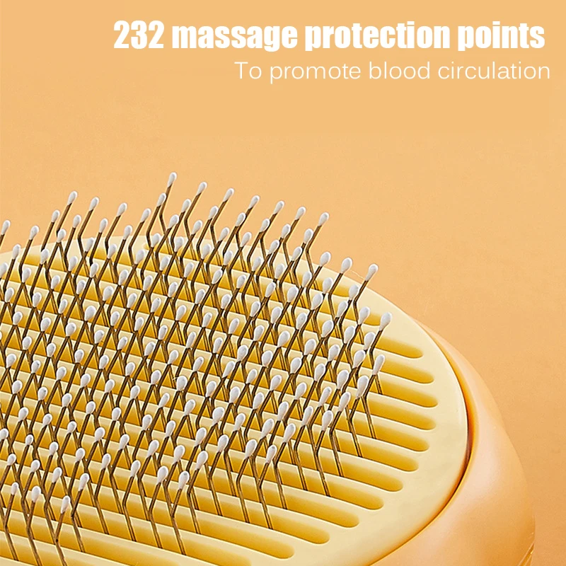 Расческа для домашних питомцев плавающая расческа снятия шерсти выцветающая