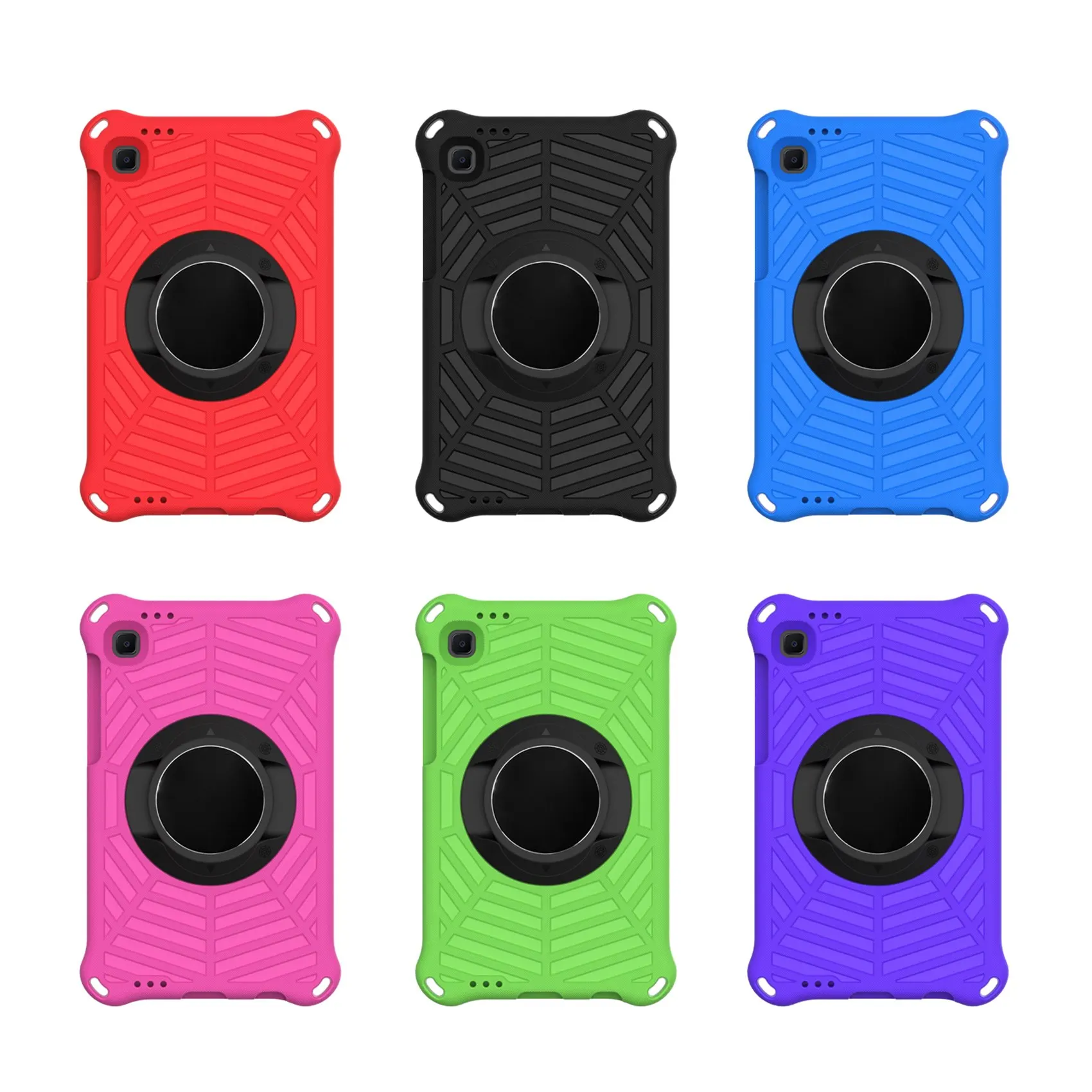 For Samsung Tab A7 Lite T220/225 8.7-Inch Tablet Case with 360 Degree Rotating Durable Bracket Shoulder Strap Red | Компьютеры и офис