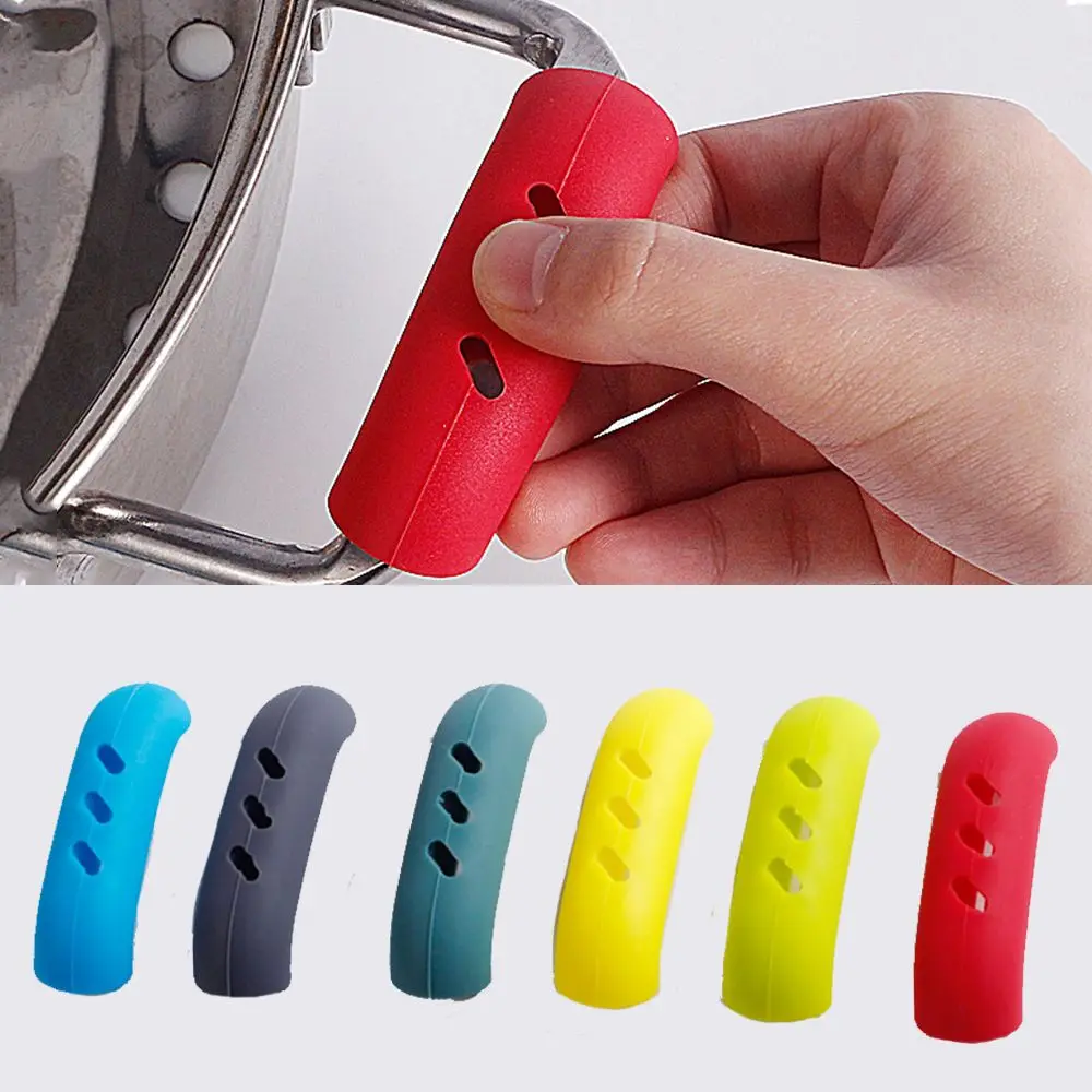 

Tool For Frying Cast Iron Skillet Pan Anti-Scald Insulation Clips Pot Handle Cover Pot Handle Protectors Silicone Lid