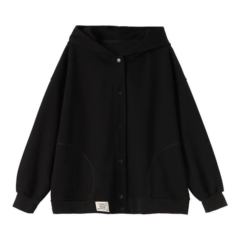 Рисунок 4 - Женское однотонное худи с длинным рукавом