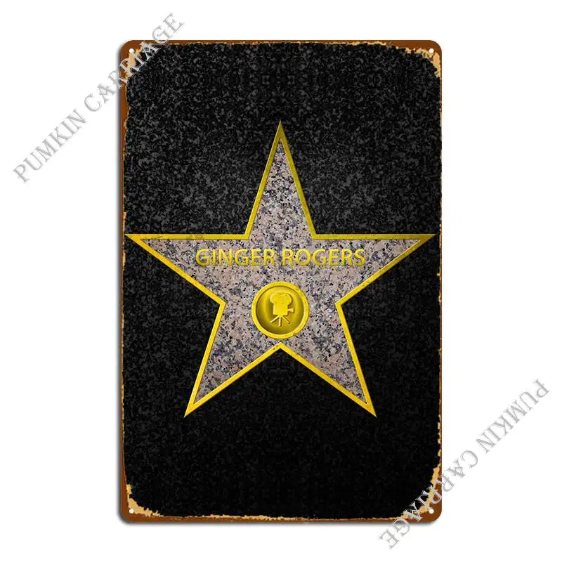 

Имбирь Роджерс, металлический плакат, планшетофон, создание кинотеатра, Настенная роспись, оловянный плакат