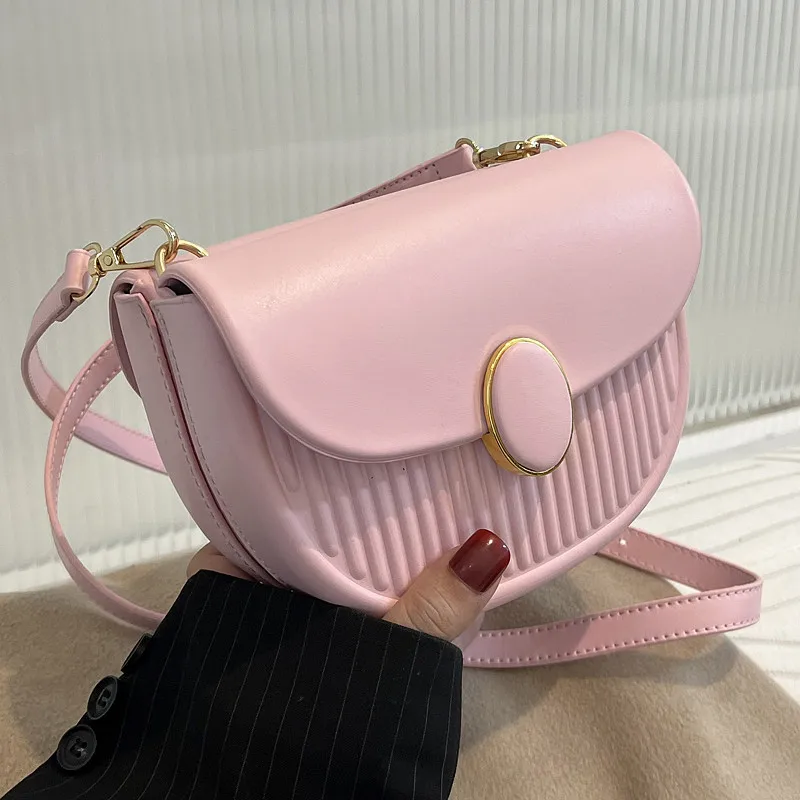 

Популярная Новинка 2023, женские сумки, универсальные сумки через плечо премиум-класса, сумка-седло, женская сумка