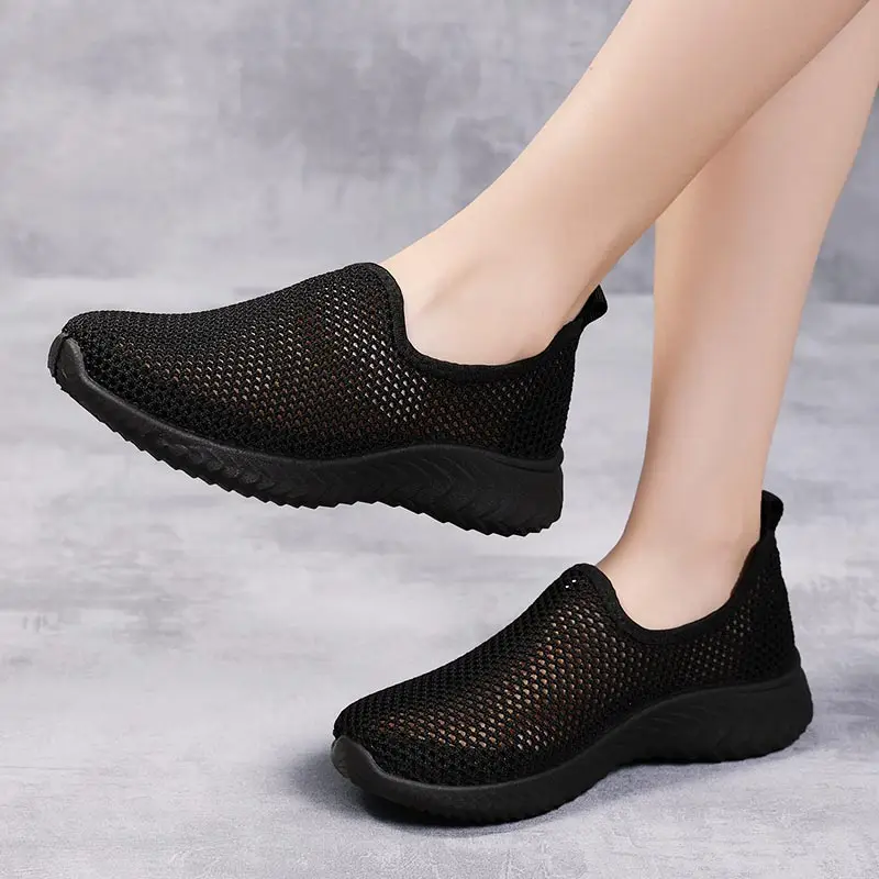 

lightweight mesh Running Shoes Ladies Obuv Sports For Women Classic Daily White Woman Sneakers Sport Shoes On A Platform Shose
