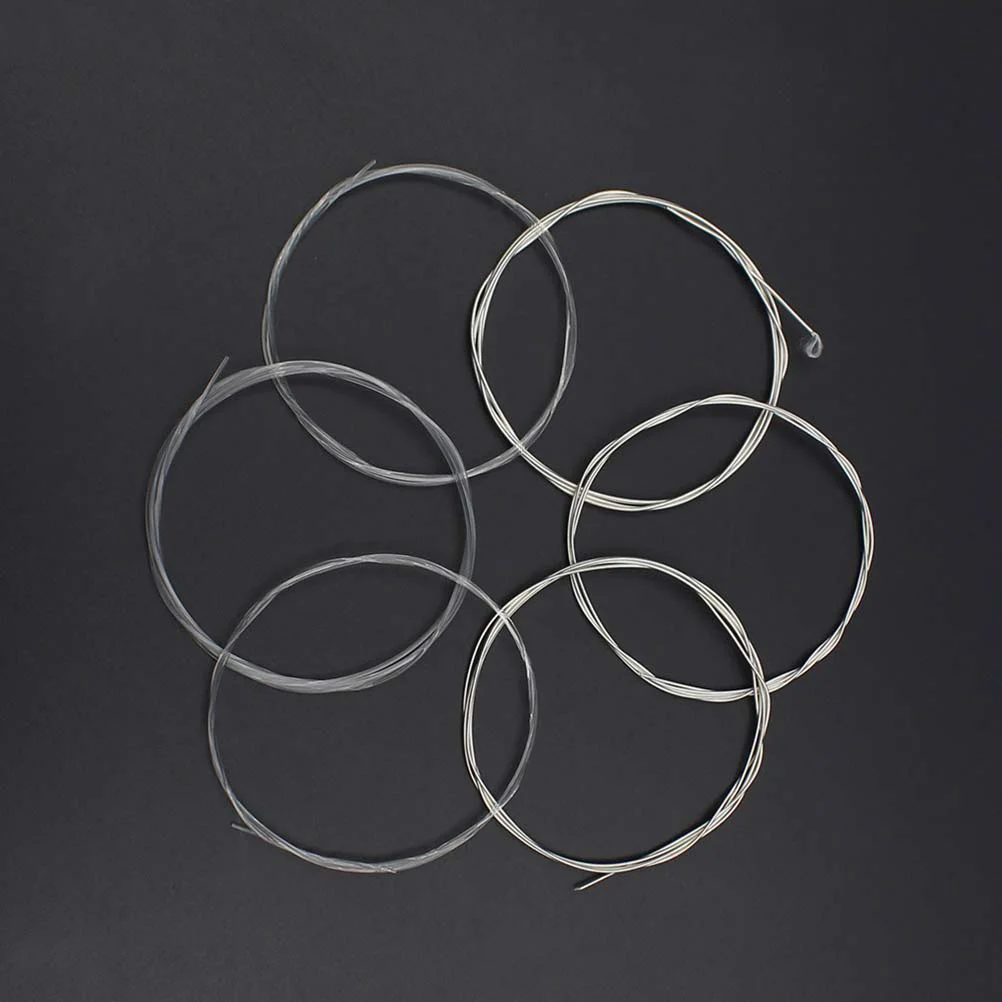 

6-in-1 Professional Standard Nylon Rust-resistant Guitar Strings Set for 6 String Classic Guitar