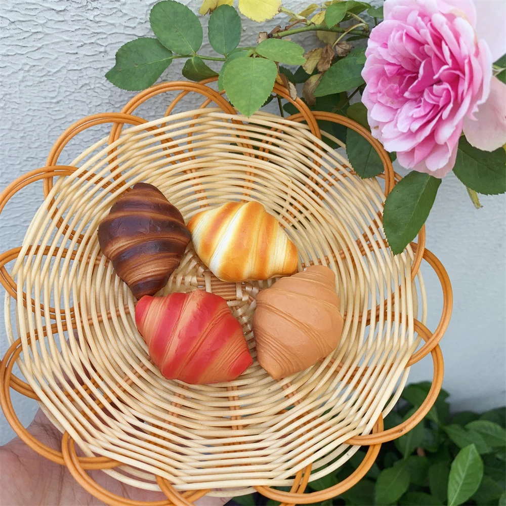 Мини круассаны маленький подарок для рукоделия класс искусства реквизит