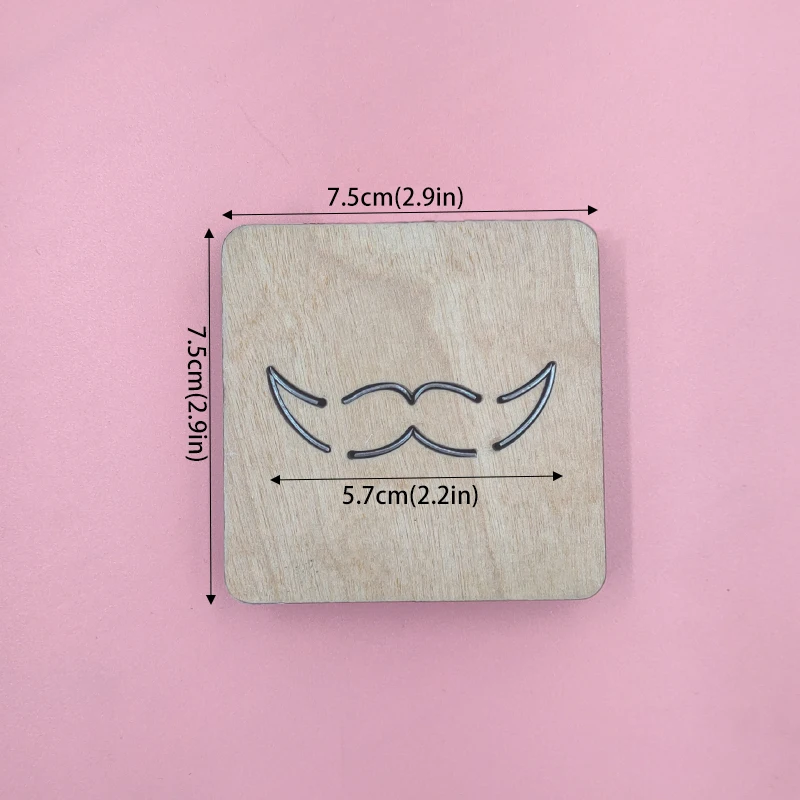 

Shaped Earring Wood Cutting Dies Compatible with Most Machines