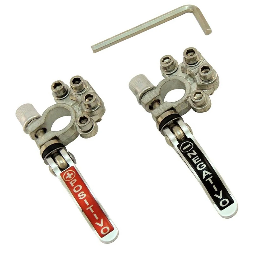 

Клеммы аккумулятора, профессиональный аксессуар для электроэнергии автомобиля, компоненты источника питания, положительный отрицательны...