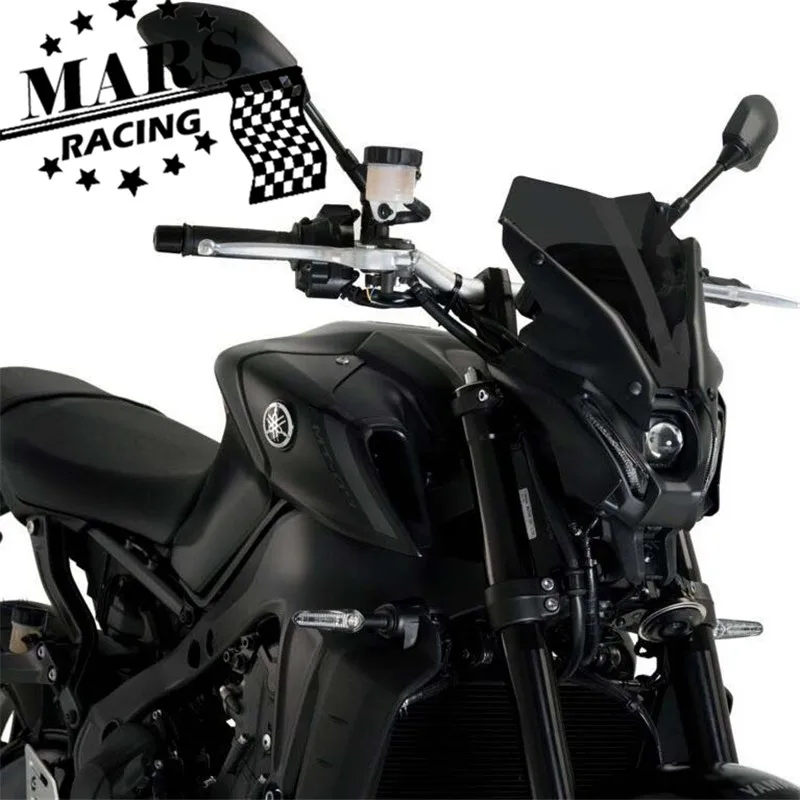 Для YAMAHA NEW MT09 MT-09 FZ09 mt09 2021 2022 мотоциклетный ветровой экран алюминиевый комплект