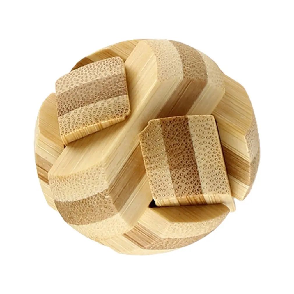 

Деревянная игрушка Luban Lock 3D, износостойкая Водонепроницаемая развивающая игрушка для детей и взрослых, Защита окружающей среды