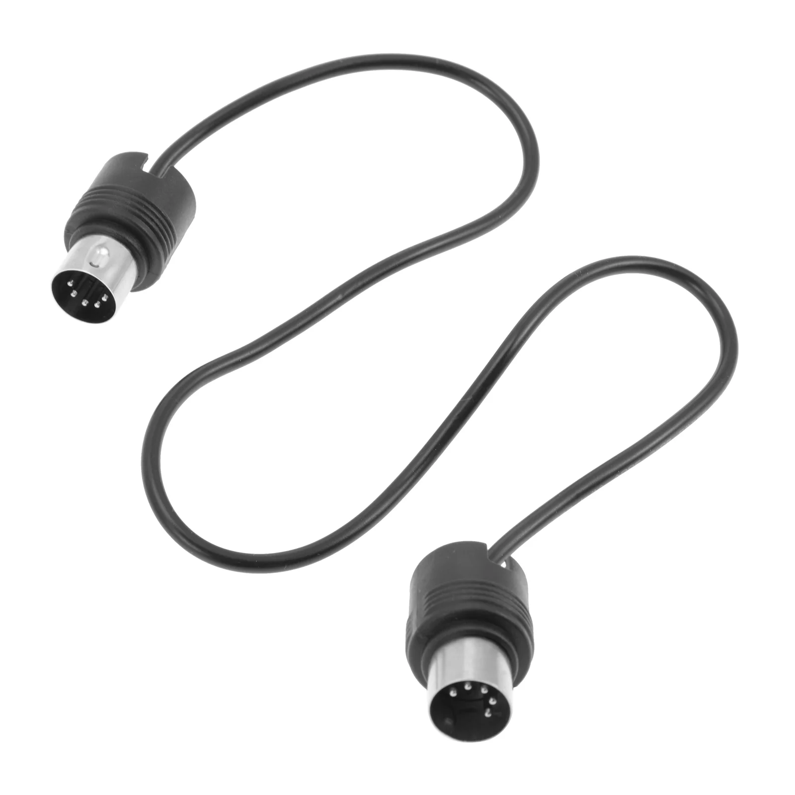 

Sound Card Transmission Accessories USB Adapters Midi Cable Right Angle Connector Audio Cable Accessory Alloy Instrument Cable