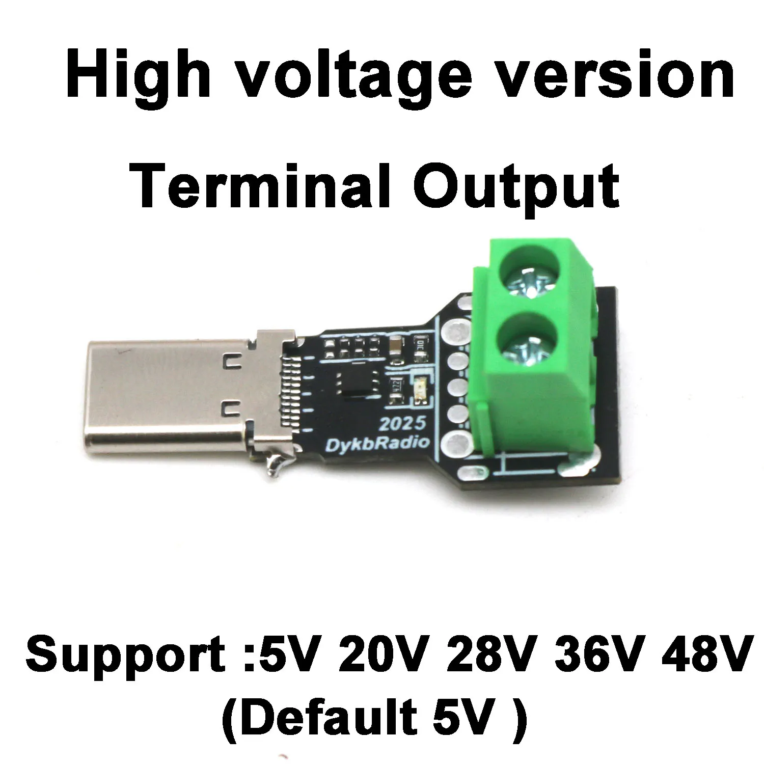 

DykbRadio USB PD Адаптер TYPE-C 140 Вт