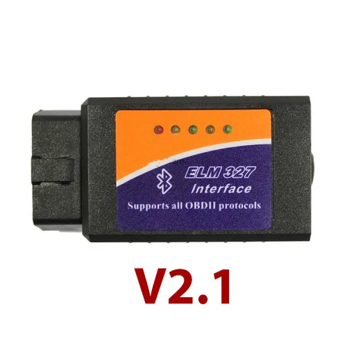 Мини-сканер ELM327 OBD V2.1 для Android/IPhone диагностический инструмент Bluetooth elm 327 OBD2