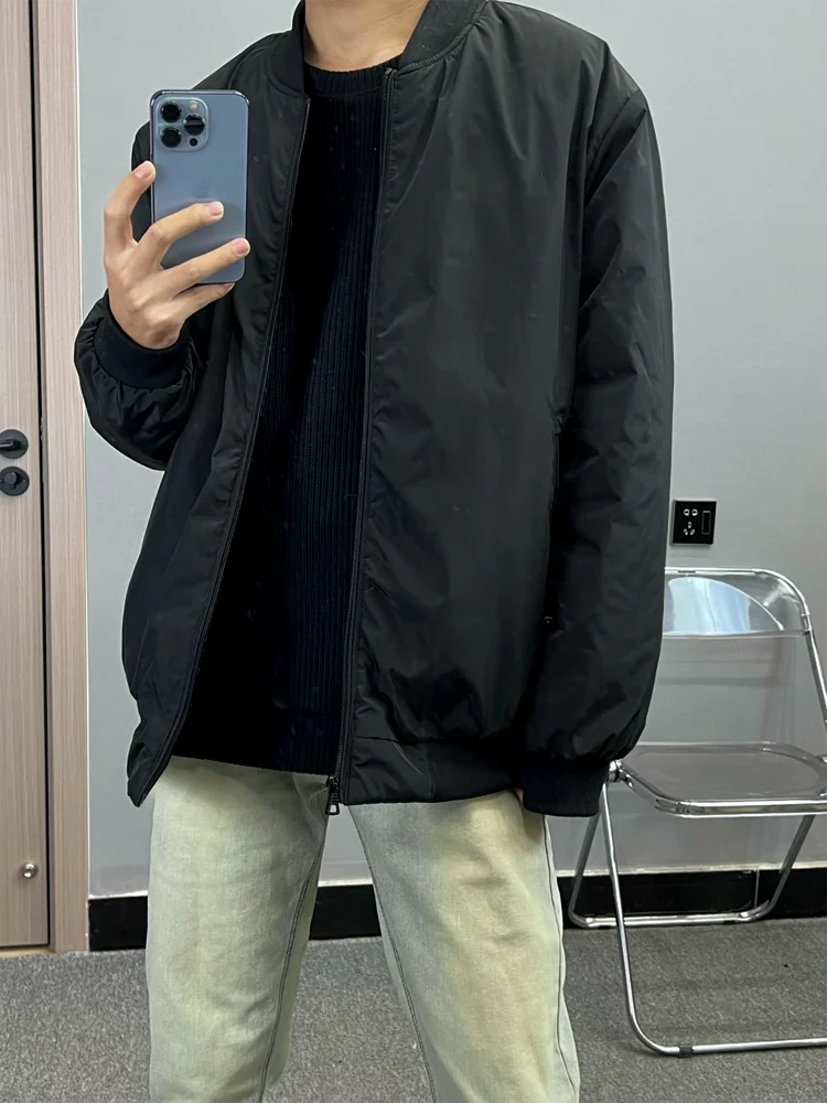 Новая зимняя свободная куртка на молнии флисовой подкладке мужская сетчатая